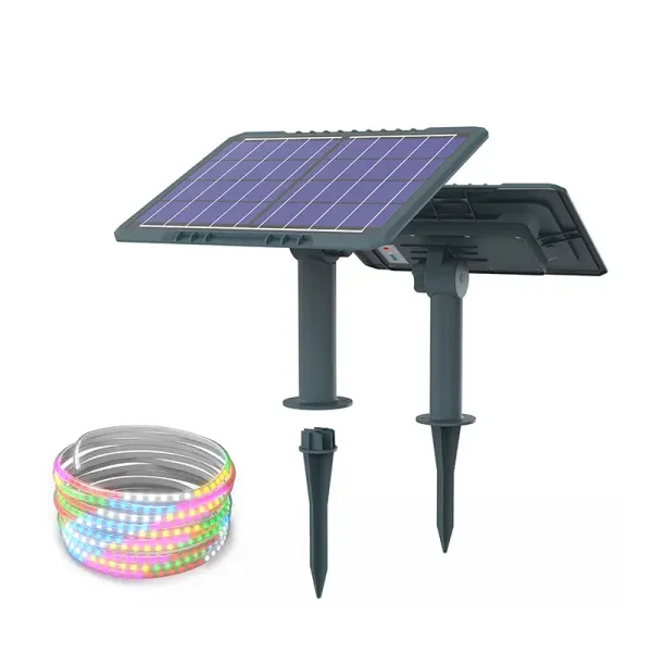 Environmently Friendly Flexible Solar Strip Light For Landscape