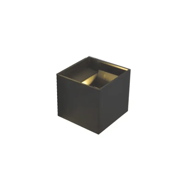 Square, PC light mask, structure of precision aluminum lamp body wall light