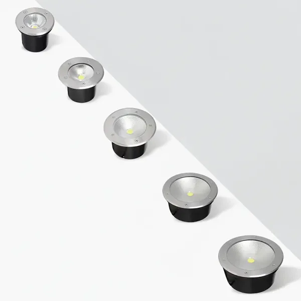 Small round, thick texture, solid structure, IP65 buried lamp