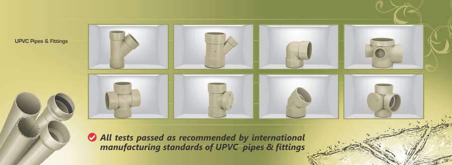 UPVC SWV Fittings Range