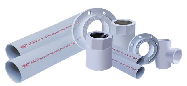 Popular Pipes UPVC pressure pipes & fittings