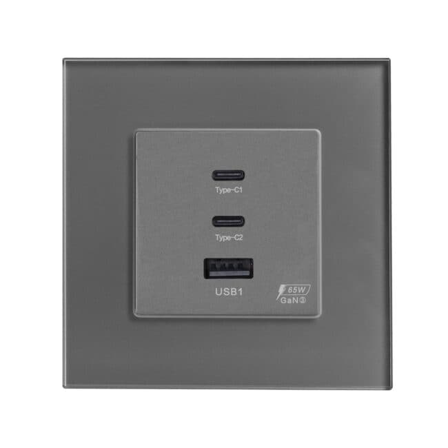 65W GaN Fast Charging Socket
