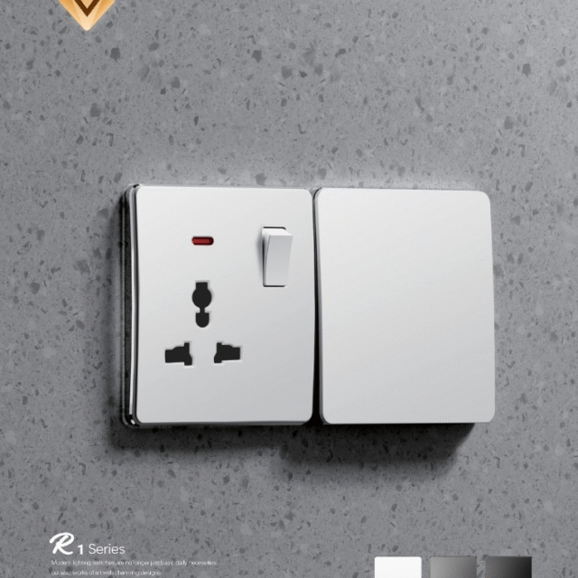 Luxury Piano Switch — R1 White
